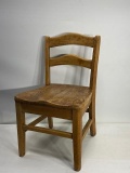 Solid Wood Child's Chair