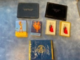 Vintage Double Decks of Playing Cards, NOS Nebraska Centennial, Omaha Tangier
