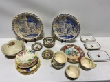 Misc. Collector Plates, Imari Porcelain and China