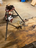 Rigid Pipe Threader Stand w/ Tools