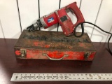 Milwaulkee Eagle Rotary Hammer Model #5341 Heavy Duty in Working Condition and Original Case