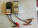 Lot of 2; 6 & 12 Volt Battery Testers