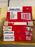 (5) Sure-Lites Exit/Emergency Lighting