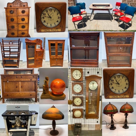 Early Clocks, Furniture & Antique Estate Auction