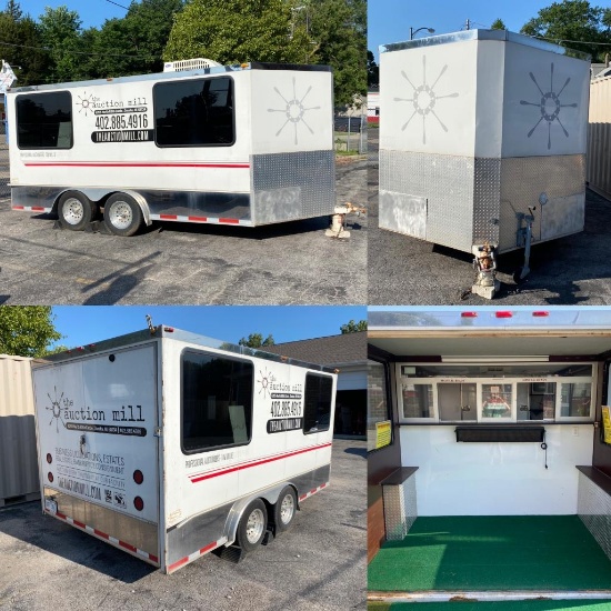 Custom Mobile Office Trailer, Omaha, Timed Auction