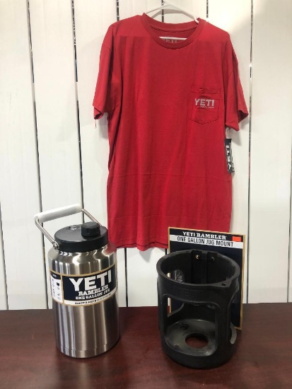 YETI One Gallon Jug w/YETI One Gallon Jug Mount