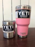 (2) YETI Rambler 30oz - Limited Edition Pink