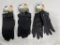 3 Pair, New First Tactical Lightweight & Medium Duty Padded Gloves, MSRP: $99.97