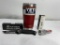 Boker Magnum BOO18 Auto-Open Knife, YETI Brick Red 20oz Rambler Tumbler, NEBO Transport LED