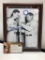 Babe Ruth & Ted Williams Framed & Matted Signed Photograph by Williams, 10