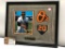 Frank Robinson Signed Photograph, Framed & Matted Under Glass, 22