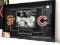 Ernie Banks/Willie Mays Signed Photograph, Matted & Framed Under Glass, 26