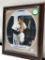 Ted Williams Signed Photograph, Framed & Matted Under Glass, 10