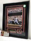Willie Mays Signed Photograph, Matted & Framed Under Glass, 14