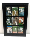 Yankees 9 Grid Framed Photos - Various Players Including Jeter, Rivera, A-Rod, and the Core Four