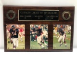 Chicago Bears Legacy of Linebackers Plaque - Urlacher, Butkus, Singletary