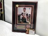 Willie McCovey Signed Photograph, Matted & Framed Under Glass, 14