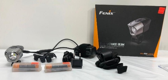Fenix BTR20 Bike Like with Dual Distance Beam - Up to 800 Lumens w/2 Rechargeable Battery Packs
