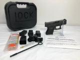 Glock G27 Gen 4, Blue Label .40 Cal. Pistol, Orig. Case, 3 Mags, Paperwork SN: BKLD901,