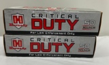 New Ammo: 2 Boxes of Hornady Critical Duty 45 Auto 220gr FlexLock - 100 Total Rounds