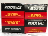 New Ammo: American Eagle 38 Special, 130 Grain Fullmetal Jacket Rounds, 200 Total Rounds