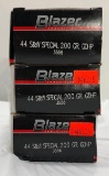 New Ammo: 3 Boxes of Blazer 44 S&W Special 200gr GDHP - 150 Rounds Total