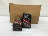 New Ammo: 20 Boxes NormaUSA TAC-223 Match Quality .223 REM FMJ 55gr FMJ - 400 Total Rounds