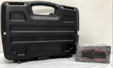 (2) Plano Hard Pistol Case and New Ammo: 4 Boxes of PMC Bronxe 10mm 170gr JHP - 100 Total Rounds