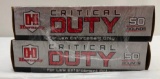 New Ammo: 2 Boxes of Hornady Critical Duty 45 Auto 220gr FlexLock - 100 Total Rounds