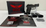 SCCY Model: CPX2 CBSG Carbon Black 9mm SN: 749144, w/2 Mags