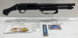 Mossberg Model 590 12 Gauge Shotgun, Pump, Matte, Bead Sight, Shockwave Synthetic BBL1 14.37inCyl