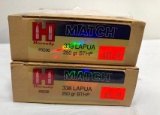 New Ammo: 2 Boxes Hornady Match 338 Lapua 250gr BTHP - 40 Total Rounds MSRP: $170.00