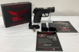 Sccy Industries Carbon Black CPX1 CBSG, 9mm, SN: 749583 with 2 Mags