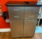 Contemporary Salon Style Station Cabinet 41 x 32 x 16 with hot tool compartment and keys
