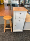 Stool and Cabinet