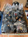 Box of Packages of Lego Style Figures