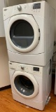 Lot of Whirlpool Washer and Dryer 1 Model WFW9151YW00 and Model WED9151YW0