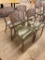 Lot of 4 Benchmark M-2170 HD Steel Framed, Polyurethane Cushion Restaurant Chairs