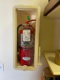 Fire Extinguisher and Wall Mount Cabinet