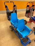 Shopping Cart w/ Dual Child Seats