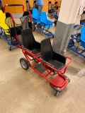Shopping Cart w/ Dual Child Seats