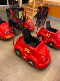 Race Car Themed Shopping Cart w/ Childs Seat