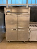 McCall Model: 2045 4-Door Stainless Steel Refrigerator