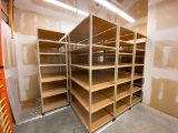 Shelving: 36 Feet, 9 Units, Each Unit 99in x 30in x 48in