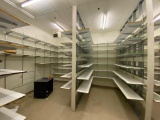 Wall Mounted Shelving Units - 104 Total Feet, Each Unit: 78in x 15in x 8ft