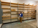 Shelving: 18 Total Feet Long, Each Unit: 9ft x 12in x 36in - Charles Not Included