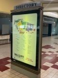 Lighted Shopping Mall Directory, SmartLite, 99in x 53in