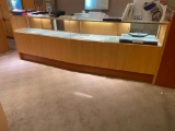 Jewelry Store Showcase, Glass Top/Fronts, 10ft Long, 42in High, 20in Wide