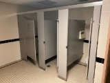 Bathroom Stalls, ADA Rails, Hand Towel Dispenser, Toilet Paper Dispenser, Changing Station