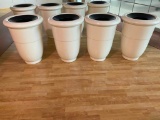 Lot of 4 Shopping Mall Waste Containers